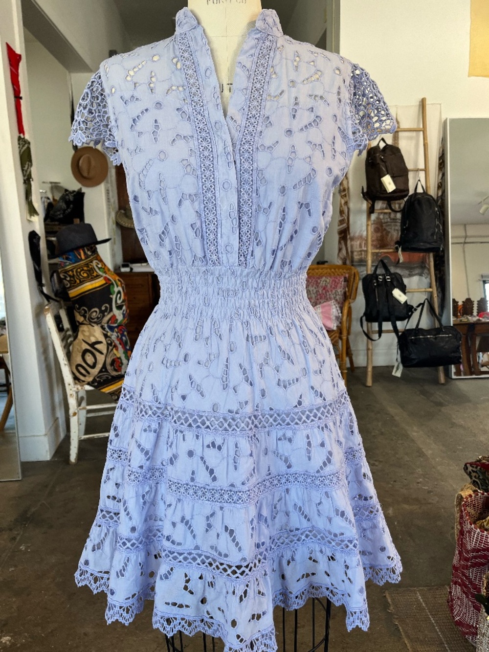 Temptation Positano Liri 26 Mini Dress in Lavender